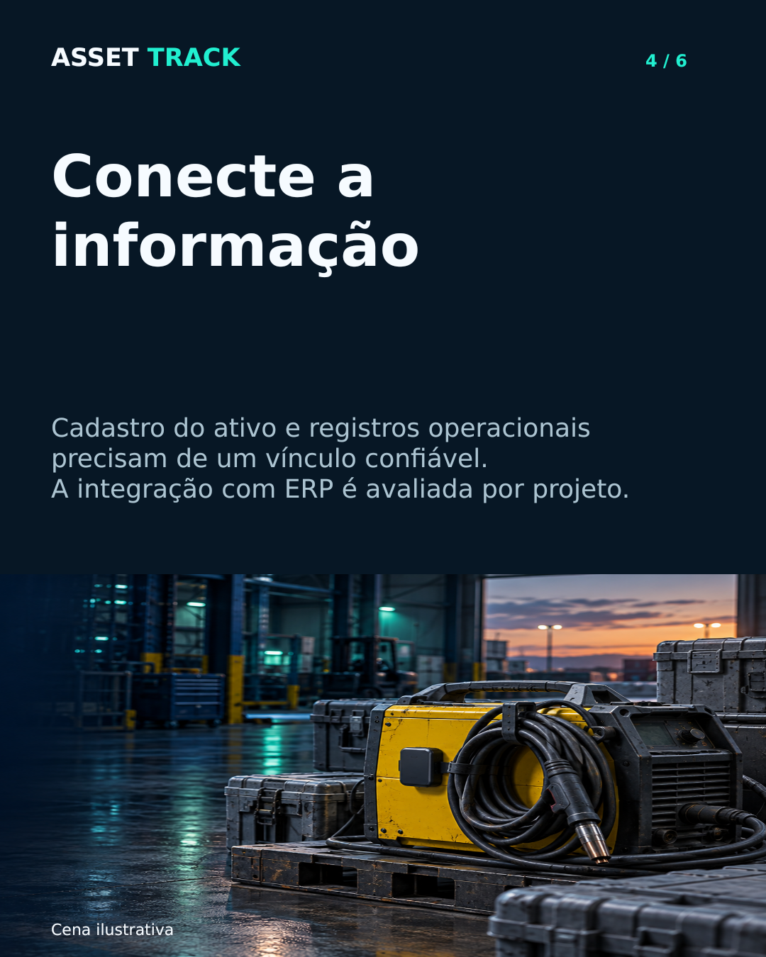 ASSET TRACK: Conecte a informação